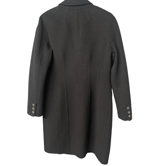 ST.JOHN
SEWN BY HAND wool black large coat size 10 - Picture 6 of 16